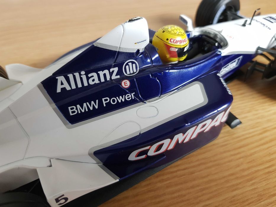 Macheta  Williams FW23 2001, scara 1/18, HotWheels