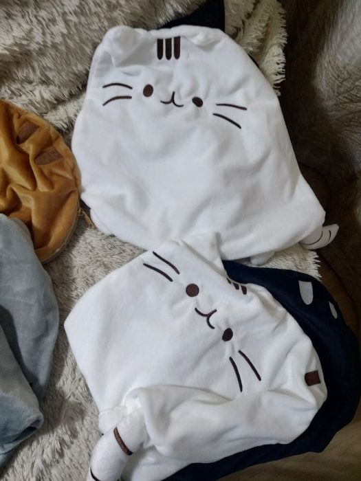 Подушка кошка. Заполнение комфорель.