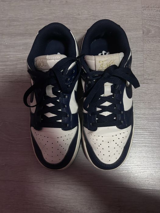 Nike Dunk Low “Midnight Navy and White” - 37,5 номер маратонки