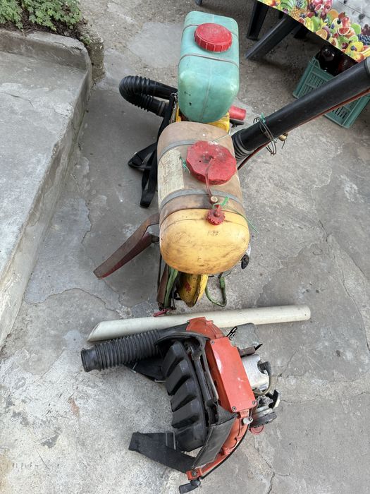 Продавам  пневм. ъглошлайф, моторни пръскачки ,джанти,