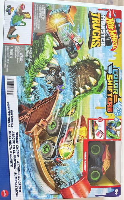 Hot Wheels, Monster Trucks-комплект с променлив цвят