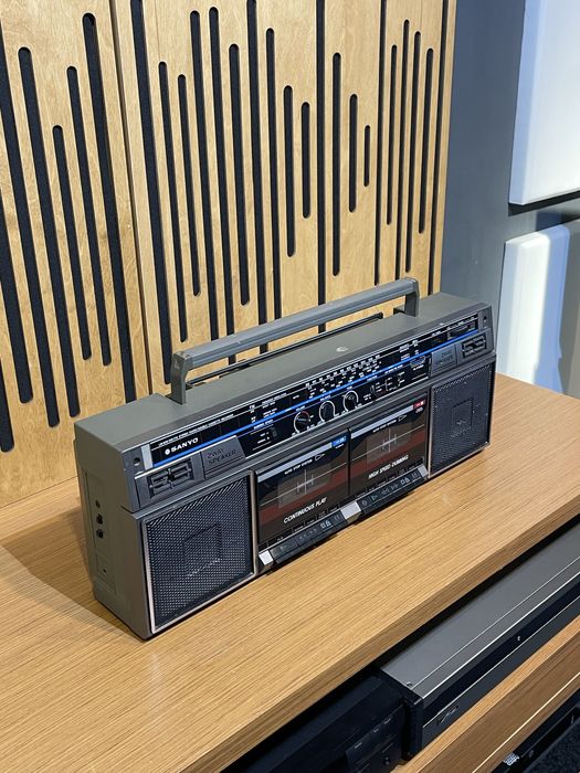 Radio casetofon boombox sanyo mw160l functional
