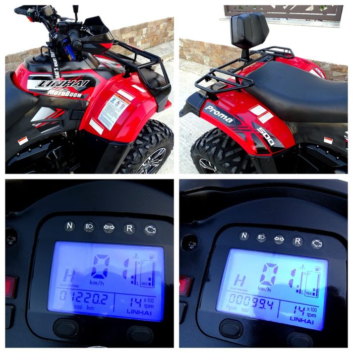 ATV LINHAI 500 ProMax‼️2022‼️1200km‼️nu (can-am,tgb,cf moto,suzuki)
