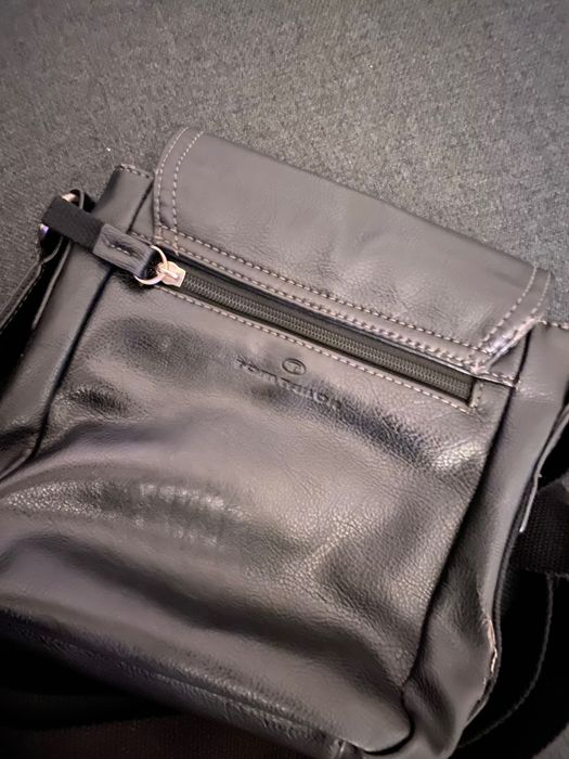 Мъжка чанта TOM TAILOR, естествена кожа