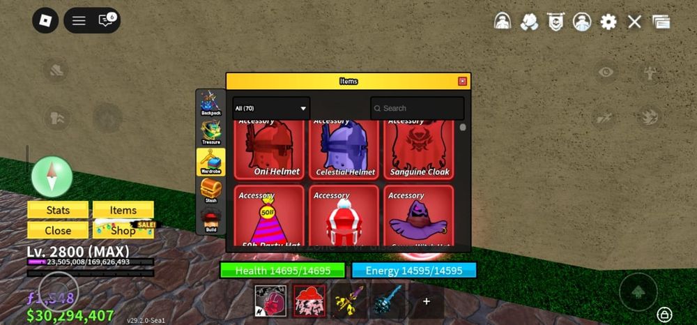 Блокс фрукт акк.