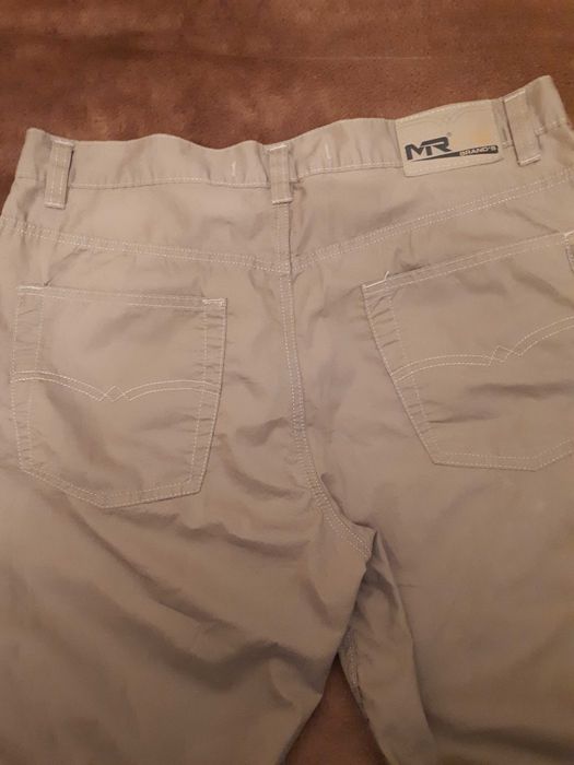 Pantaloni  bărbătești  lungi, din bumbac,  tip blugi, pentru vară