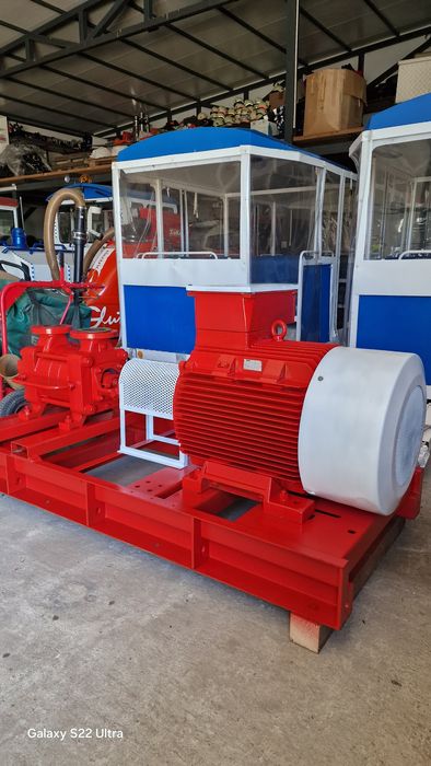 Motopompa irigati balastiera electrice / Diesel KSB 3 Sertare Presiune 17.5 bar / 75 kw Stoc 10 buc