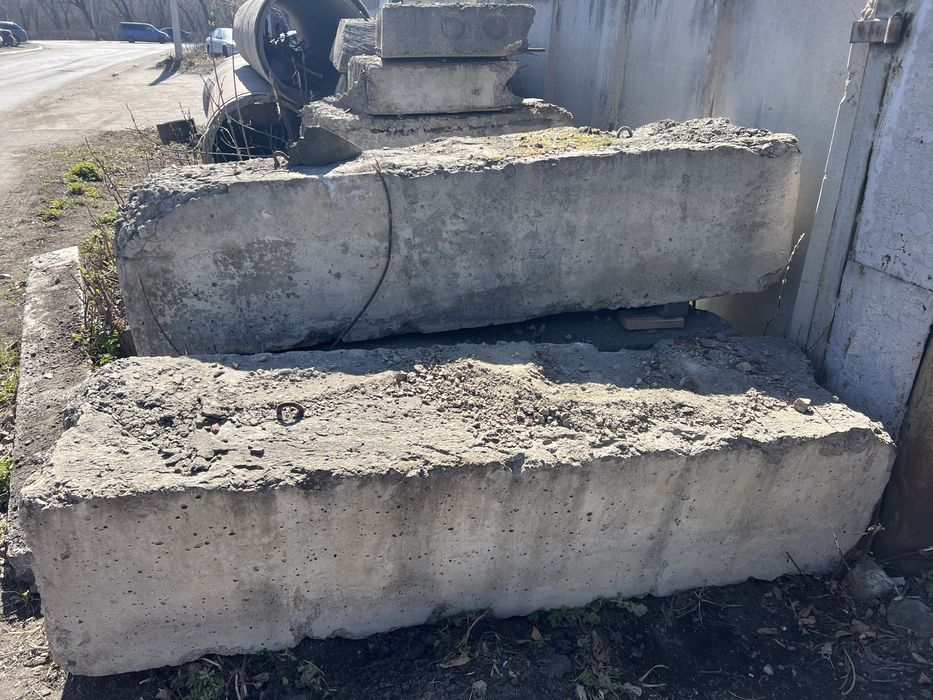 Фундаментные блоки 4,5,6, плиты