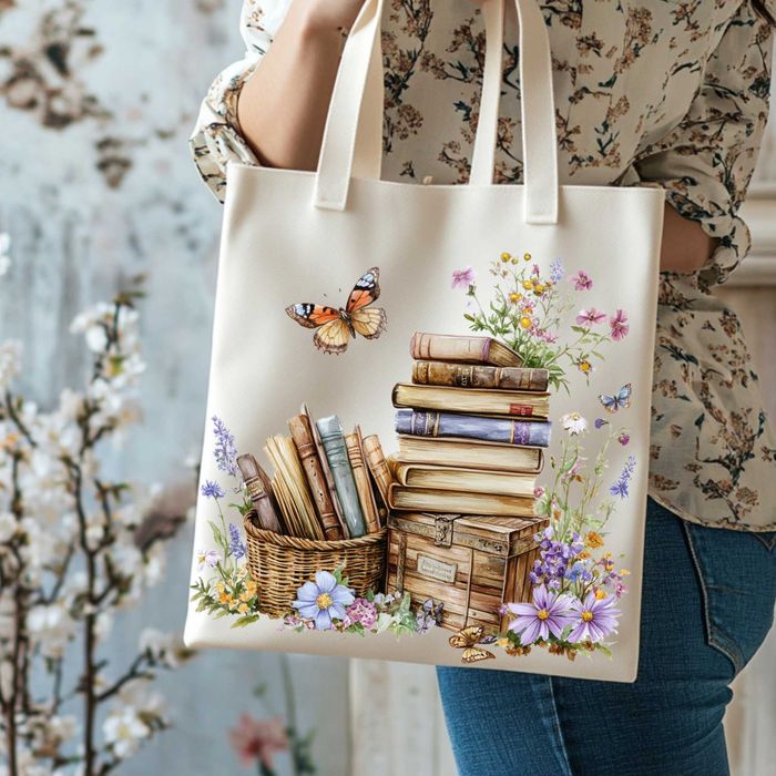 Ежедневна модерна Арт чаната "Книги"