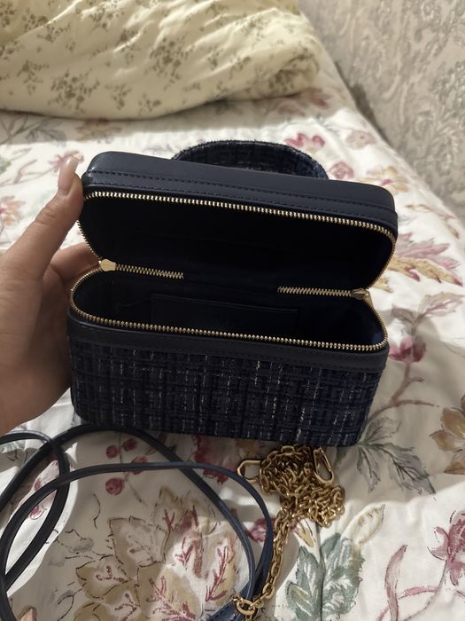 Тёмный синий Сумка zara