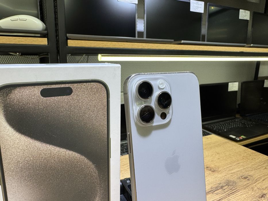 iPhone 15 Pro Max, 256 GB, Natural Titanium, АКБ88%, 777/А10