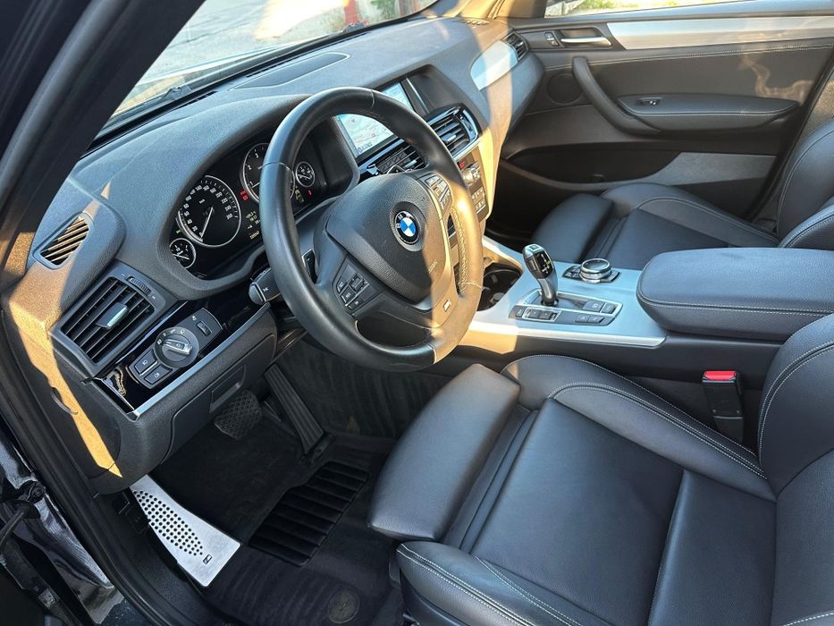BMW X3 F25 X-Drive Euro6 M Paket 2.0d 190cp Garanție Moduri Navigație încălzire xenon automata pilot climă acte Luxemburg Piele b47