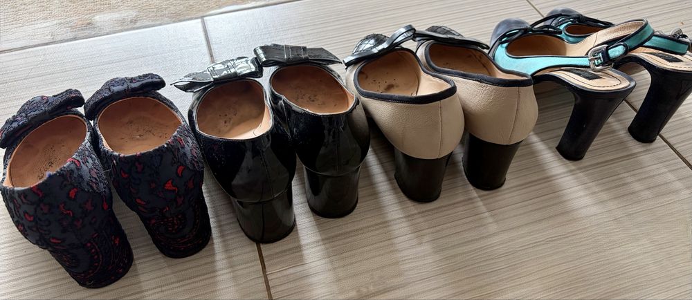 Lot pantofi Musette Cristhelen piele