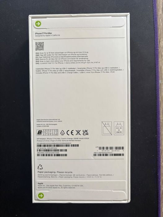Iphone 17 pro max