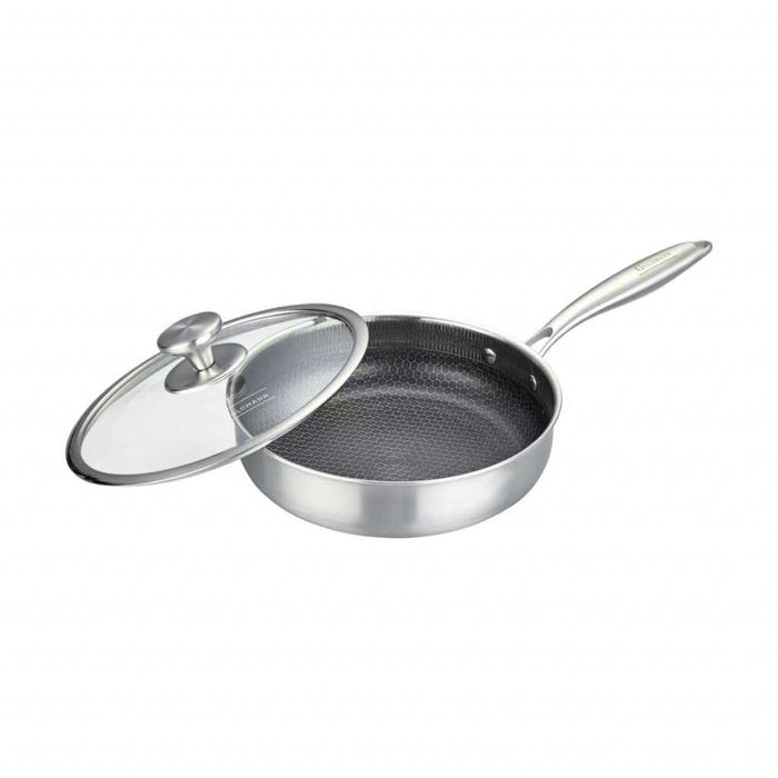 Тиган с капак Дълбок, Незалепващо Покритие, Неръждаема стомана