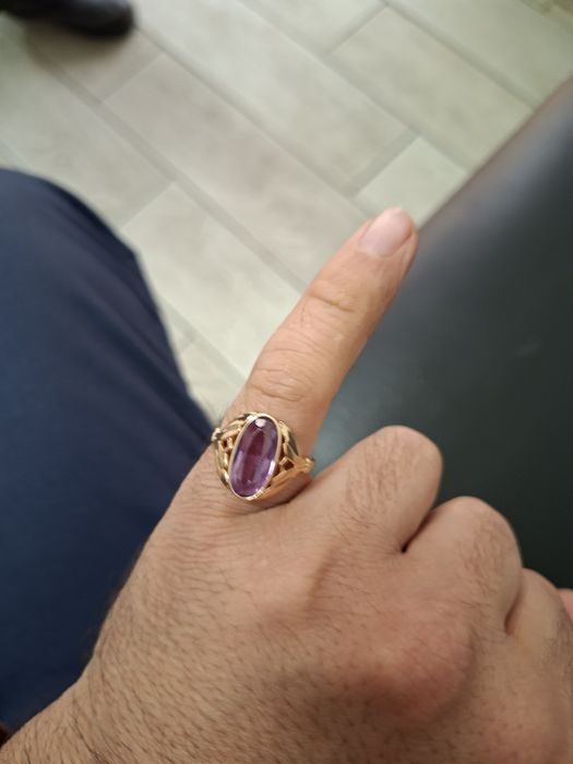 Золотое кольцо 5.76 гр 583 проба