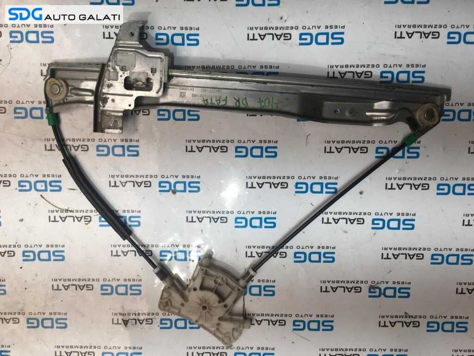 Macara Electrica Dreapta Fata Peugeot 407 2004 - 2010 Cod 9644893480 [V0634]