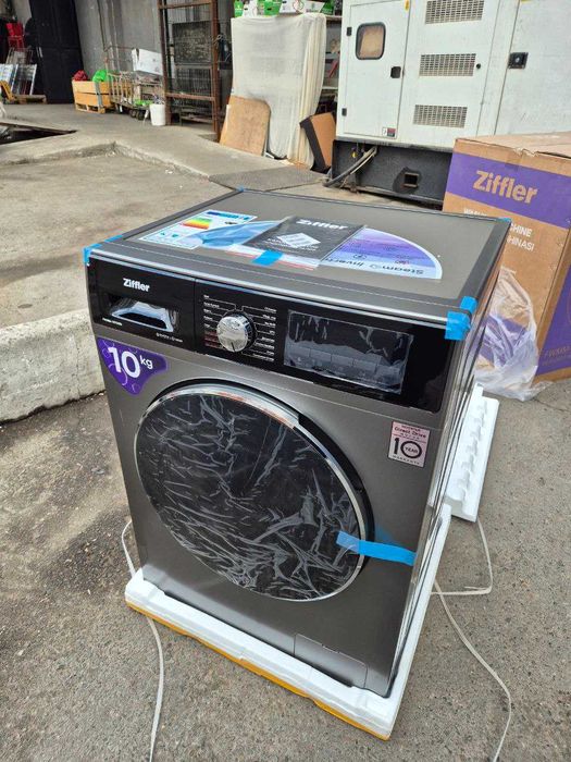 Стиральная машина Ziffler 10 кг FWMM-10TGDD DD Inverter Steam