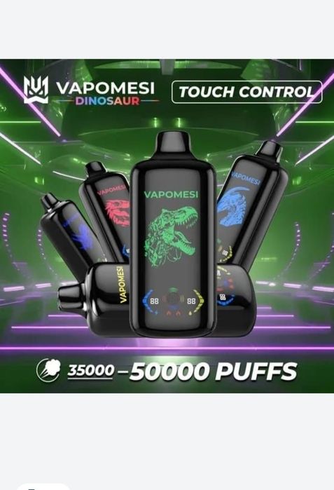 Pachet 3 Vape 50.000 Puffs Reincarcabil Display Mod Turbo