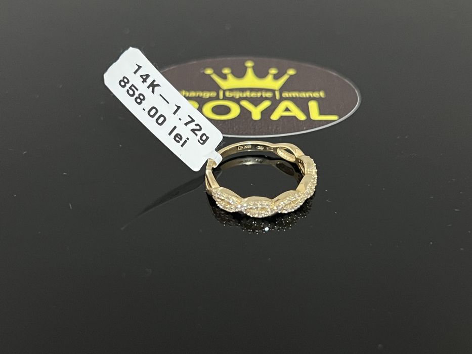 Bijuteria Royal CB : Inel dama aur 14k 1,72 grame