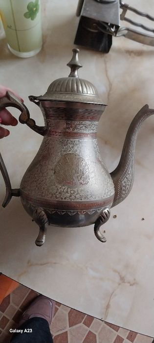 Чайник мельхиоровый