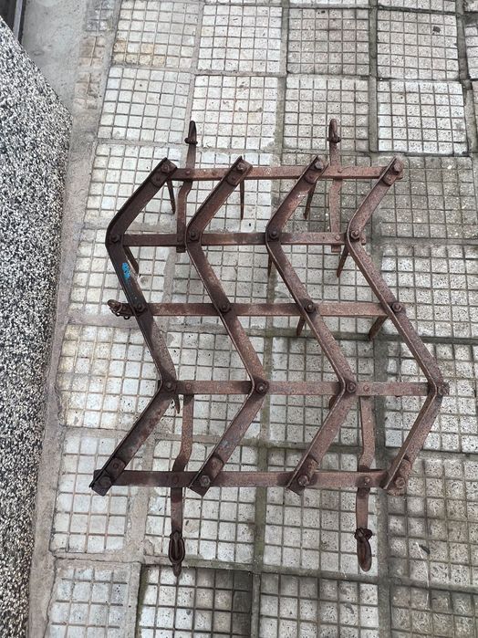 Грапа/брана и рало за животинска тяга + допълнителна дъска и ралник