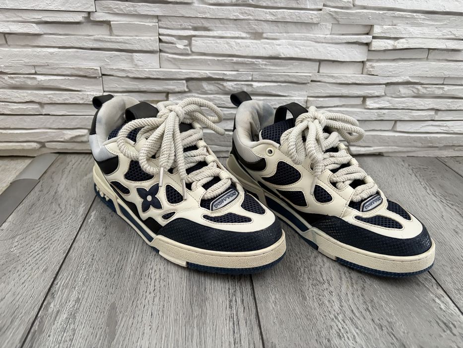 Обувки louis vuitton skate navy blue