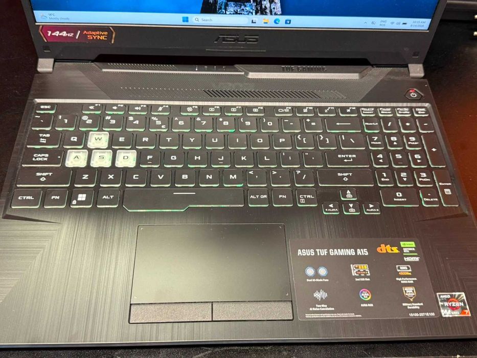 HOPE AMANET P2- Asus TUF Gaming A15 / Amd Ryzen 7 744SHS  / 16GB Ram / 512GB SSD