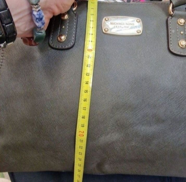 Michael Kors Cindy дамска зелена чанта MK