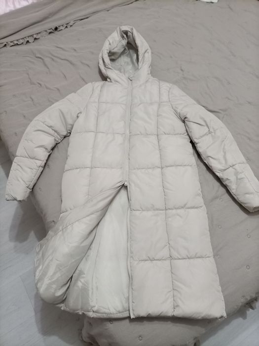 Дамско дълго зимно яке