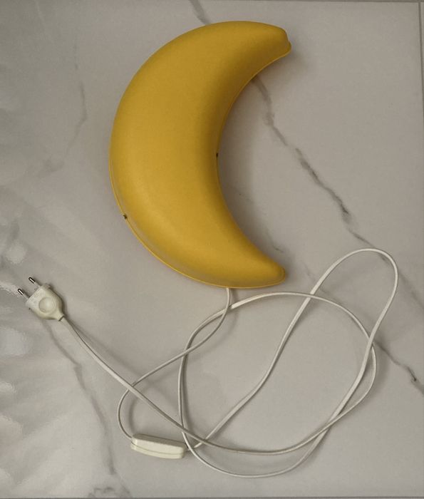 Детска лампа  Луна