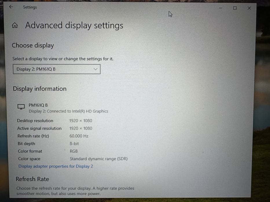 Monitor portabil LED IPS ACER PM161QB, 15.6", Full HD, 60Hz
