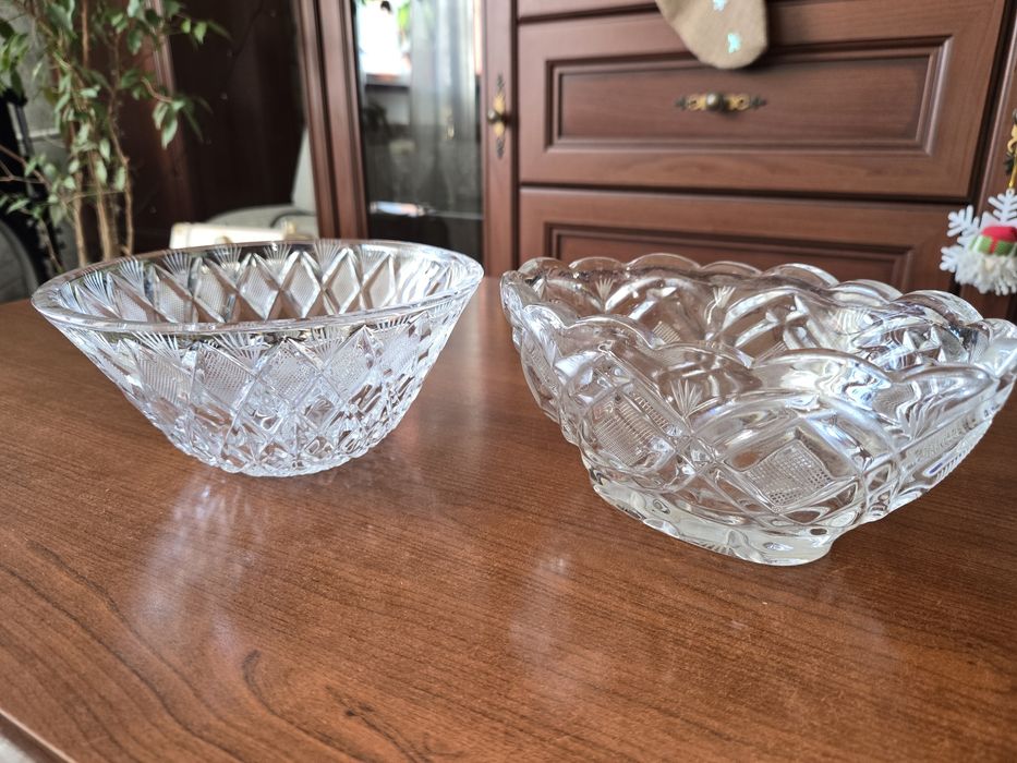 Вазы хрустальные