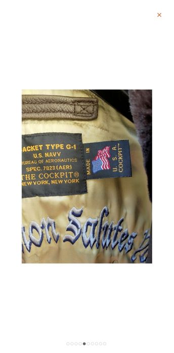 Geaca piele Cockpit USA XXL