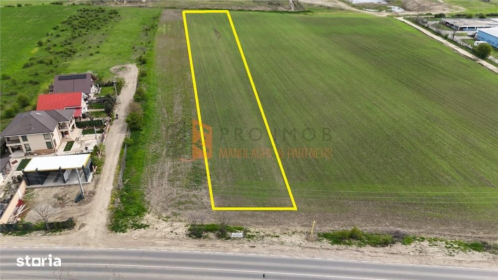 Exclusivitate! Teren intravilan generos zona Vernesti