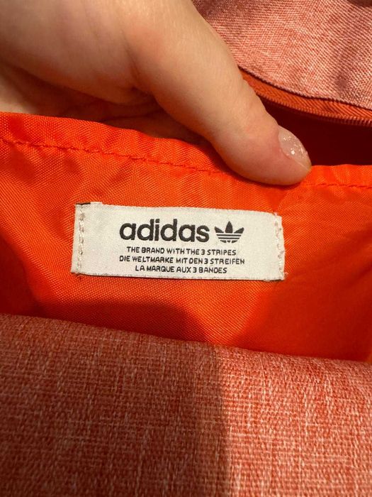 Ghiozdan ADIDAS roz-portocaliu