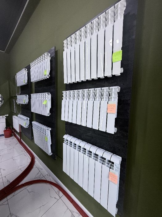 алюминевые биметаллический панельные радиаторы