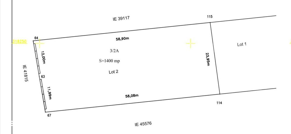 Teren 1400 mp, zona Tancodrom