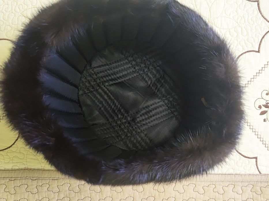 Шапка норковая мужской