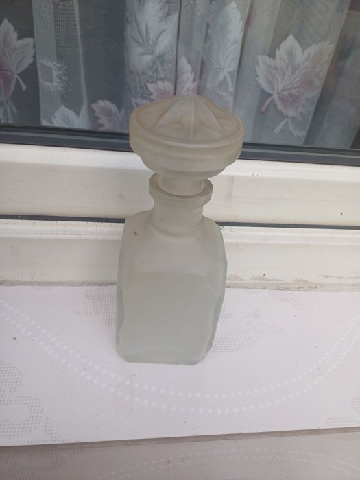 Sticla de parfum veche cristal