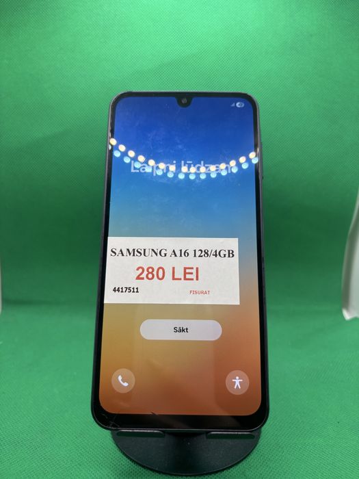 SAMSUNG A16 128/4gb FISURAT •Amanet Lazar Crangasi •44175