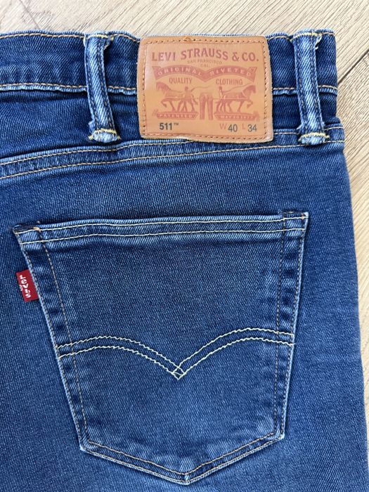 Blugi LEVIS 511 Slim Albastru Barbati | Marime 40 x 32 (Talie 102 cm)