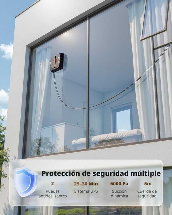 Робот за почистване на прозорци AIRMSEN YW733,Гаранция