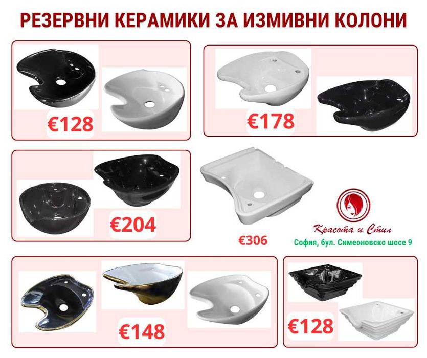 Резервни части, Фризьорско, Козметично оборудване, Консумативи