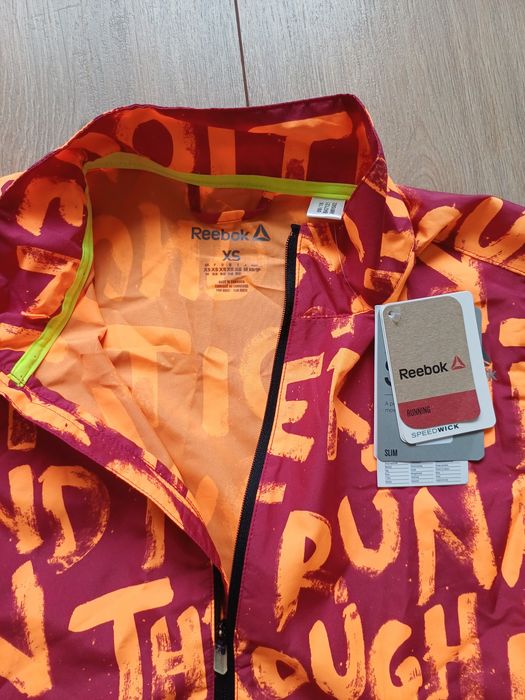 Кожено яке чернои яке Reebok