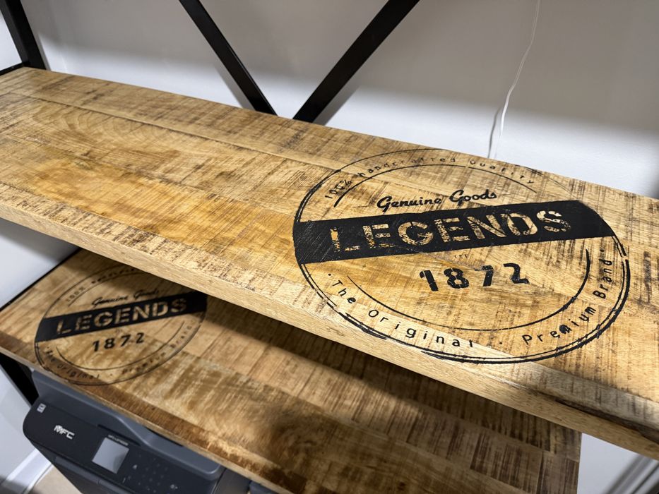 Етажерка. Метал - дърво от Индия