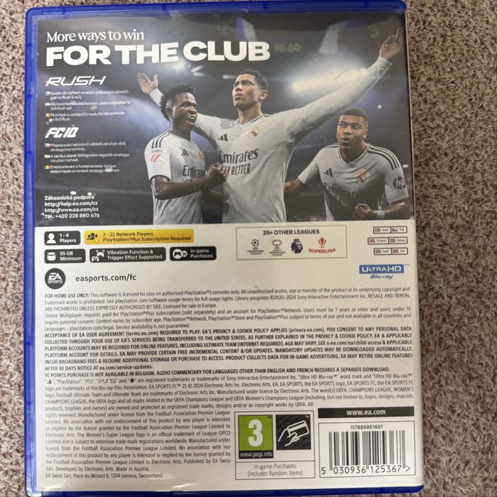 Vand FC 25 (FIFA 25) pentru PS5 – ca nou!