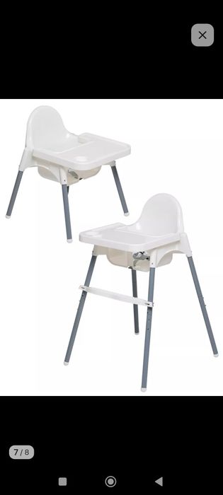 Стульчик для кормления детский типа икея