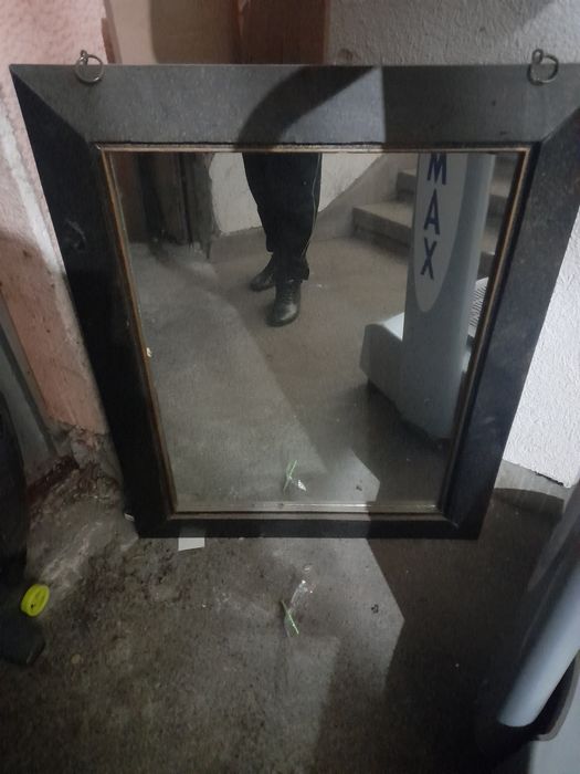 Ретро дървено огледало