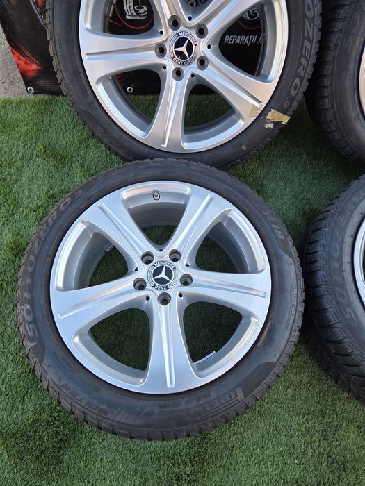 Jante Mercedes E clasa R 18 5x112 cu 245 45 18 Pirelli